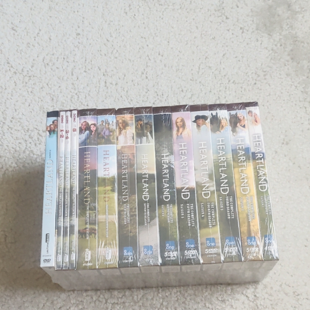 New! Heartland DVD Box Set Collection Seasons 1 Thru 12